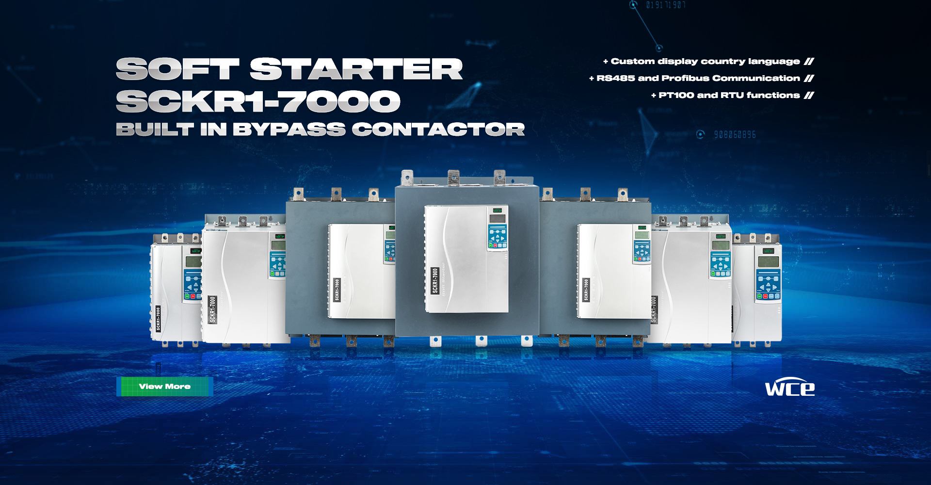 Caracteristici ale serialului SCKKR1-7000 Starter Soft